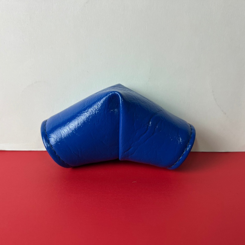OLD SCHOOL BMX BICYCLE BAR STEM NECK PAD BLUE VINTAGE NOS