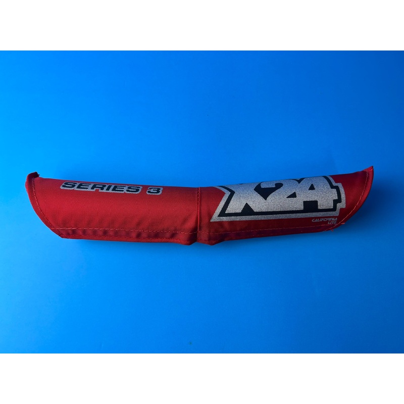 OLD SCHOOL BMX MURRAY X24 SERIES 3 RED HANDLEBAR PAD VINTAGE NOS