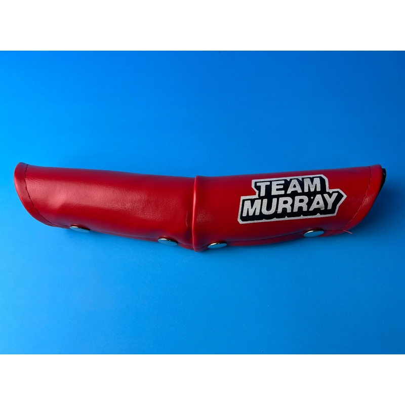 OLD SCHOOL BMX TEAM MURRAY RED V HANDLEBAR PAD VINTAGE NOS