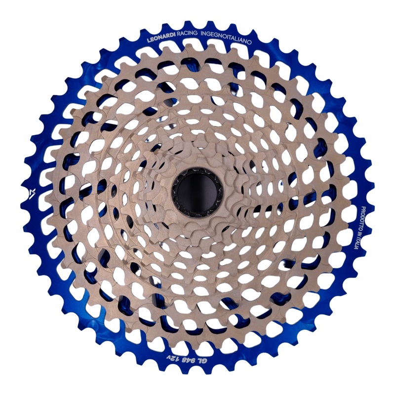 Leonardi General Lee 12sp Cassette 9-48t - Black/Blue