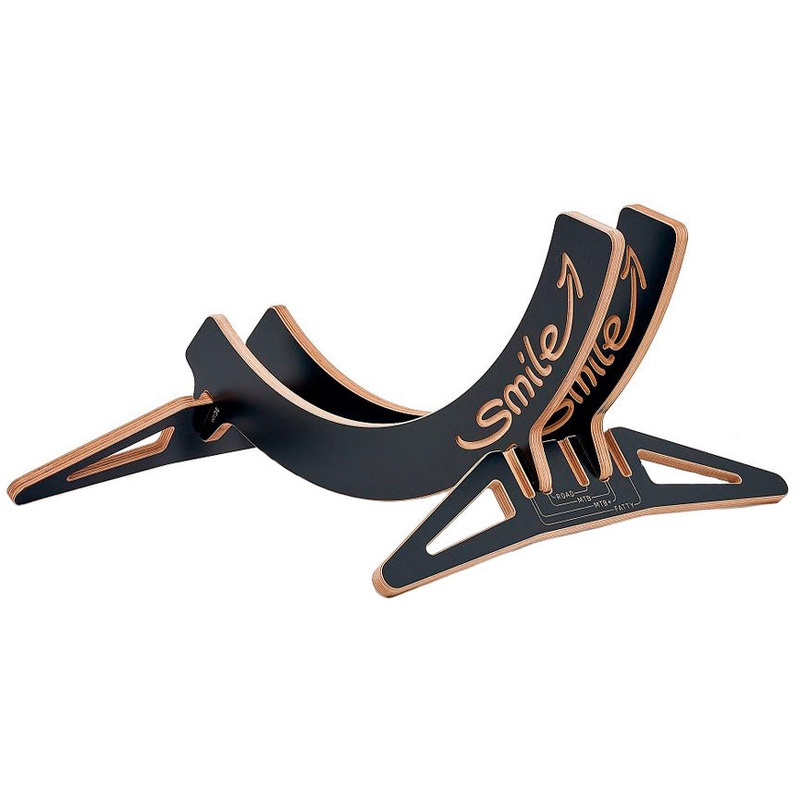 MTB Hopper Smile Wheel Stand Bike Holder Black